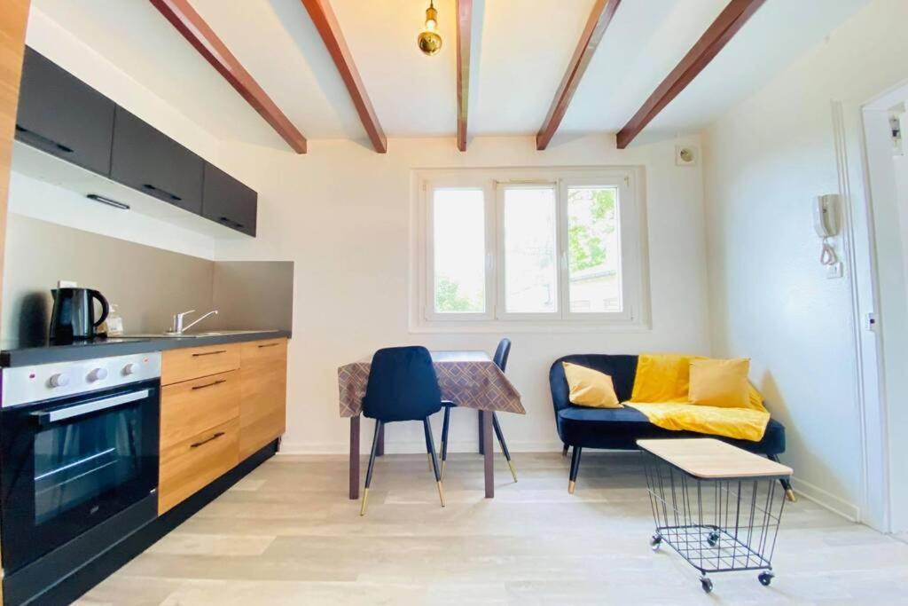 Appartement Cosy Avec Jardin Chaleureux Laon Exteriör bild