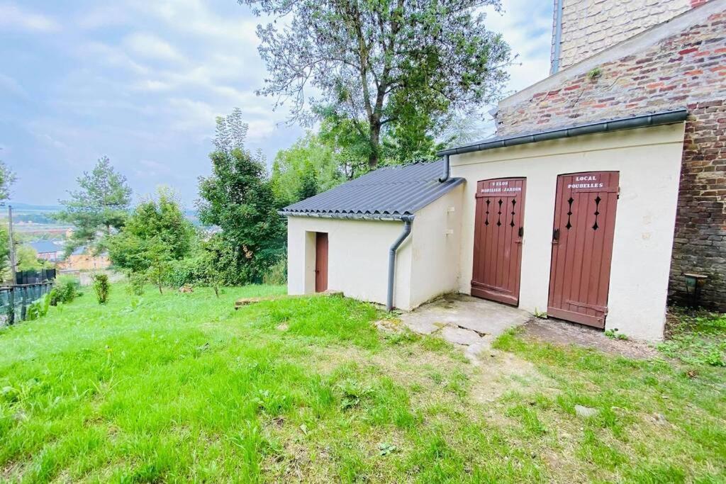Appartement Cosy Avec Jardin Chaleureux Laon Exteriör bild